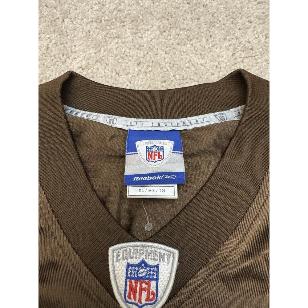 VTG Y2K Cleveland Browns Braylon Edward's Reebok Jersey NFL #17 Size XL - Picture 3 of 5